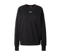 BOSS Sweat-shirt 'C_Eteia' noir / blanc, Taille M