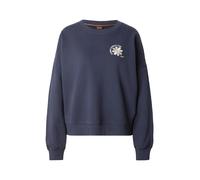 BOSS Sweat-shirt 'C_Ever_6' bleu marine / jaune clair / blanc, Taille M