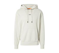 BOSS Sweat-shirt écru / noir, Taille XL