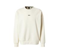 BOSS Sweat-shirt 'Stenson' blanc naturel, Taille M