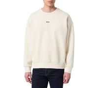 Boss Sweat-Shirt Stenson pour Homme, Blanc Ouvert., M