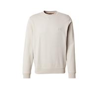 BOSS Sweat-shirt Westart en molleton de coton avec patch logoté Open Grey 070 XL