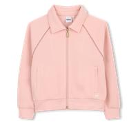 Boss - Sweat Zippé À Capuche - Rose Petale - Fille - 4 Ans