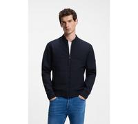 BOSS Sweat zippé avec devant matelassé - Style H-Skiles 100, 50532767 Bleu foncé L