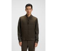 BOSS Sweat zippé avec devant matelassé - Style H-Skiles 100, 50532767 Vert sombre S