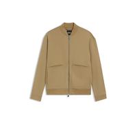 BOSS Sweat zippé en coton mélangé peau de pêche - Style C-Skiles 32, 50554232 Beige XXXL