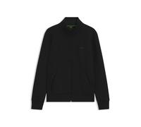 BOSS Sweat zippé en coton stretch à logo imprimé - Style Skaz, 50506152 Noir XL