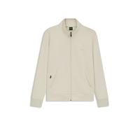 BOSS Sweat zippé en coton stretch à logo imprimé - Style Skaz, 50506152 Naturel S