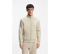 BOSS Sweat zippé en piqué de coton stretch mercerisé - Style H-Shepherd 100, 50532755 Beige clair L