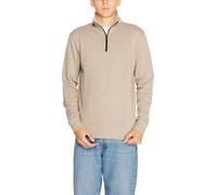 Boss Sweatshirt Hommes en Marron Avec Encolure Haute - S