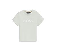 BOSS T-shirt en jersey de coton à logo imprimé pour enfant - Style J52712/79112M, J52712 Chaux 74
