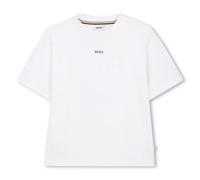 Boss - Tee-shirt Manches Courtes - Blanc - Garçon - 10 Ans