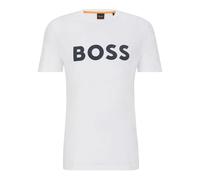 Hugo Boss T-shirt Thinking 1 en jersey de coton Hommes grand logo imprimé