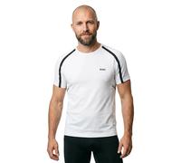 BOSS Active T-shirt Slim en tissu stretch à empiècements contrastants - Style TS_TOC Game 2, 50564786 Blanc M