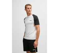 T-shirt BOSS Green TOC Pique manches courtes blanc noir beige - XXL