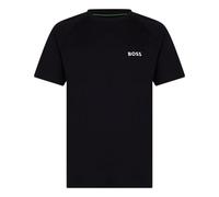 Boss - T-shirt ajusté en tissu stretch quadri-extensible - Homme - Tops - Noir - Taille: 2XL