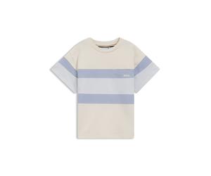 BOSS T-shirt ample enfant à rayures color block - Style J52985/21C04A, J52985 Beige clair 102