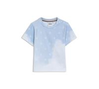 BOSS T-shirt avec monogrammes Double B et imprimé nuage pour enfant - Style J52277/88703A, J52277 bleu clair 86