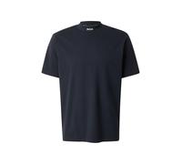 BOSS T-Shirt bleu nuit / blanc, Taille L