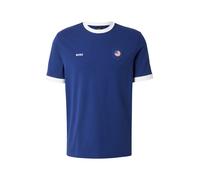Hugo Boss T-shirt BC Lux - coton stretch, drapeau et logo - Homme Bleu XL