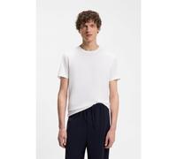BOSS T-shirt BOSS BY BECKHAM en coton et soie - Style Taut 75_DB, 50560528 Blanc XXL