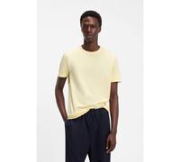 BOSS T-shirt BOSS BY BECKHAM en coton et soie - Style Taut 75_DB, 50560528 Jaune clair L