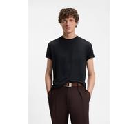 BOSS T-shirt BOSS BY BECKHAM en lin - Style Taut 79_DB, 50560529 Bleu foncé L