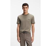 BOSS T-shirt BOSS x ASTON MARTIN en jacquard de mohair et de coton - Style C-Thompson 242_AM, 50553812 Brun chiné M