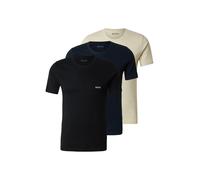 T-shirt BOSS Classic Logo manches courtes blanc noir bleu (3 unités) - M