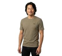 BOSS Haut de pyjama en maille gaufrée - Style Waffle T-Shirt, 50535891 Brun chiné S