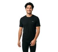 BOSS T-shirt de pyjama Waffle Homme – Structure gaufrée, logo brodé – Noir XXL