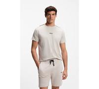 BOSS T-shirt de pyjama color block en coton mélangé - Style Balance T-Shirt RN, 50557056 Gris chiné S