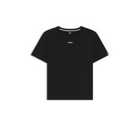 BOSS T-shirt de pyjama en coton stretch à logo imprimé - Style CI_T-Shirt, 50510322 Noir XS