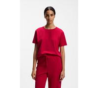 BOSS T-shirt de pyjama en coton stretch à logo imprimé - Style CI_T-Shirt, 50510322 Rouge L