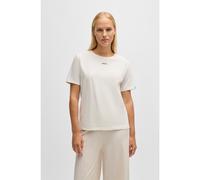 BOSS T-shirt de pyjama en coton stretch avec logo - Style CI_T-Shirt, 50510322 Naturel XXL