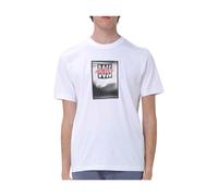 Boss - T-shirt DJ - Homme - Tops - Blanc - Taille: L