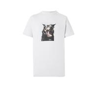 BOSS T-Shirt 'Dobermann' bleu clair / noisette / gris clair / noir, Taille S