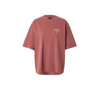 BOSS T-shirt 'Eboys' rouge rouille / blanc, Taille XL