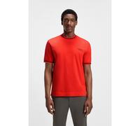 BOSS T-shirt en coton avec gestion de l’humidité Porsche x BOSS - Style C-Taut 197_PS, 50543341 Orange foncé M