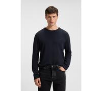 BOSS T-shirt en coton mélangé à la structure gaufrée - Style Tempesto, 50520725 Bleu foncé S