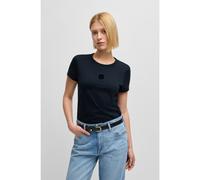 BOSS T-shirt en coton mercerisé avec monogramme Double B - Style Eventsa6, 50534800 Bleu foncé S