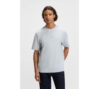 BOSS T-shirt en coton stretch à imprimé logoté - Style TChup, 50473278 Gris chiné XS