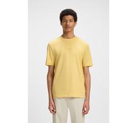 BOSS T-shirt en coton stretch à imprimé logoté - Style TChup, 50473278 Jaune S