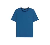 BOSS T-shirt en coton stretch à logo brodé - Style Mix&Match T-Shirt R, 50515312 Bleu L