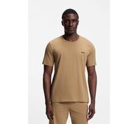 BOSS T-shirt en coton stretch à logo brodé - Style Mix&Match T-Shirt R, 50515312 Beige M