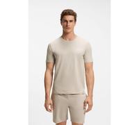 BOSS T-shirt en coton stretch à logo brodé - Style Mix&Match T-Shirt R, 50515312 Gris chiné L