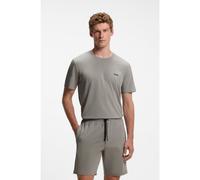 BOSS T-shirt en coton stretch à logo brodé - Style Mix&Match T-Shirt R, 50515312 Gris chiné M
