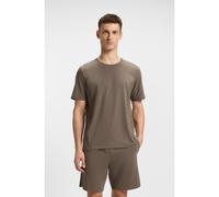 BOSS T-shirt en coton stretch à logo brodé - Style Mix&Match T-Shirt R, 50515312 Marron L