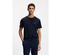 BOSS T-shirt en coton stretch à logo brodé - Style Mix&Match T-Shirt R, 50515391 Bleu foncé S