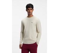 BOSS T-shirt en coton stretch à logo contrastant - Style Tee Long, 50506365 Beige clair XL